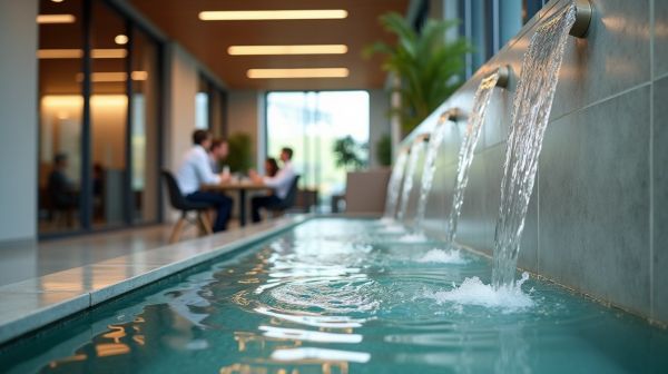 Optimiser le bien-être des salariés avec une fontaine à eau sur réseau