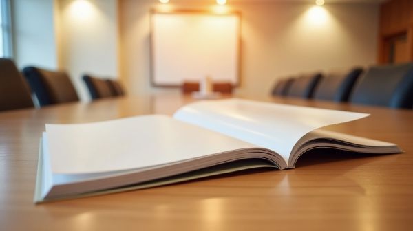Pourquoi choisir l'impression de brochures piquées pour votre présentation